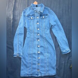 Denim dress